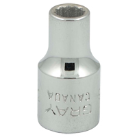 Douille, 3/16", Prise 1/4", 12 pans Planification Entrepots Molloy