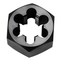 Hex Rethreading Die Nut, 2"/1" Dia., 3/4"-14 Thread, Carbon Steel/Chromium Steel Planification Entrepots Molloy
