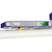 250 Series Heavy-Duty Torpedo Level, 9" L, Aluminum, 4 Vials, Magnetic Planification Entrepots Molloy