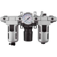 Modular Filter, Regulator & Lubricator (Gauge Included), 1/4" NPT Planification Entrepots Molloy