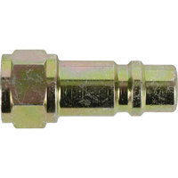 Quick Couplers - 1/2" Industrial, One Way Shut-Off - Plugs, 3/8" TZ154 | Planification Entrepots Molloy