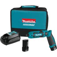 Impact Driver Kit, 1/4", 220 in-lbs Max. Torque, 7.2 V, Lithium-Ion Planification Entrepots Molloy