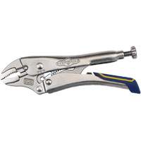 Fast Release Locking Pliers with Wire Cutter, 5" Length, Curved Jaw Planification Entrepots Molloy