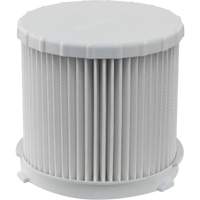 Round Wet/Dry Filter, Hepa, Fits 2 US gal. Planification Entrepots Molloy