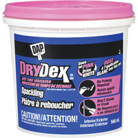 Pl&acirc;tre &agrave; reboucher DryDex, 946 ml, Contenant en plastique Planification Entrepots Molloy