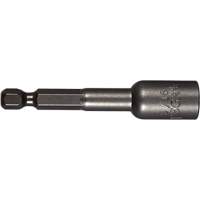 Lobular Nutsetter, 1/4" Tip, 1/4" Drive, 2-9/16" L, Magnetic Planification Entrepots Molloy