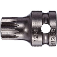 Socket Bit, Triple Square, 5 x 1" L, 3/8" Drive Planification Entrepots Molloy