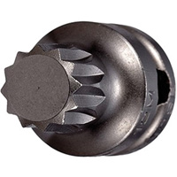 Socket Bit, Triple Square, 5 x 1" L, 3/8" Drive Planification Entrepots Molloy