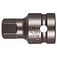 Socket Bit, Hex, 6 mm x 1-1/2" L, 1/2" Drive Planification Entrepots Molloy