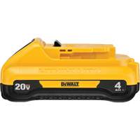 Bloc-pile compact MAX*, Lithium-ion, 20 V, 4 Ah Planification Entrepots Molloy