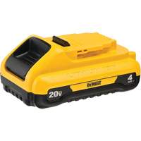 Bloc-pile compact MAX*, Lithium-ion, 20 V, 4 Ah Planification Entrepots Molloy