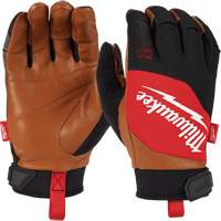 Performance Gloves, Grain Goatskin Palm, Size Small UAJ283 | Planification Entrepots Molloy