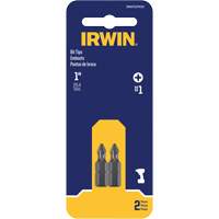 Insert Bits, Phillips, #1, 1/4" Drive Planification Entrepots Molloy