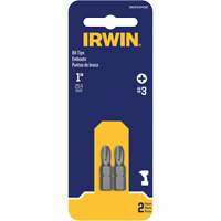 Insert Bits, Phillips, #3, 1/4" Drive Planification Entrepots Molloy