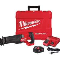 M18 Fuel Sawzall&reg; Reciprocating Saw Kit, 18 V, Lithium-Ion Battery, 3000 SPM Planification Entrepots Molloy