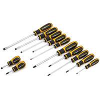 Phillips&reg;/Slotted Dual Material Screwdriver Set, 12 Pcs. Planification Entrepots Molloy