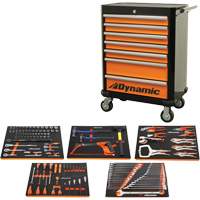 Ensemble d'outils pour m&eacute;canicien automobile avec armoire roulante Planification Entrepots Molloy