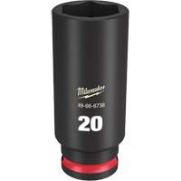 Shockwave Impact Duty Socket, Impact, 2 mm, 3/8" Drive, 6 Points, Deep Planification Entrepots Molloy