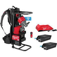 Ensemble vibrateur &agrave; b&eacute;ton &agrave; dos MX Fuel Planification Entrepots Molloy