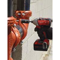 Shockwave Impact Socket Adapter, 1/4" Drive Size, 1/2" Male Size, Ball, 2" L Planification Entrepots Molloy