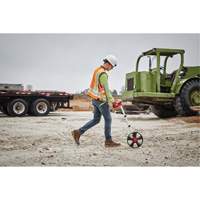 Roue &agrave; mesurer num&eacute;rique, 12"/30 cm, Gamme de 10 000' Planification Entrepots Molloy