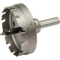 Scies-cloches au carbure monobloc, 2-1/2", Profondeur de la coupe de 3/16" Planification Entrepots Molloy