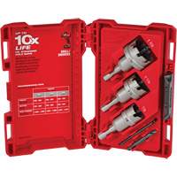 One-Piece Carbide Hole Cutter Set, 4 Pieces, Carbide Planification Entrepots Molloy