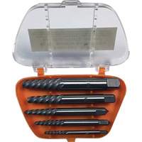 Drillco<sup>®</sup> Screw Extractor Set with Drills, Carbide, 5 Pieces UAP171 | Planification Entrepots Molloy