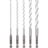 Shockwave Multi-Material Drill Bit Set, 5 Pieces, Carbide Planification Entrepots Molloy