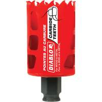 Scie cloche pour bois et m&eacute;tal, 1-3/4", Profondeur de la coupe 2-3/8", Carbure Planification Entrepots Molloy