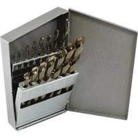 Triumph&reg; Jobber Length Drill Bit Set, 13 Pieces, High Speed Steel Planification Entrepots Molloy