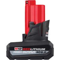 M12 Redlithium High Output XC5.0 Battery Pack, Lithium-Ion, 12 V, 5 Ah Planification Entrepots Molloy