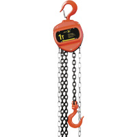 VCH Series Chain Hoist, 10' Lift, 2200 lbs. (1 tons) Capacity, Heat-Treated Alloy Steel Chain Planification Entrepots Molloy