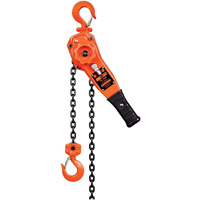 KLP Series Lever Chain Hoist, 5' Lift, 3000 lbs. (1.5 tons) Capacity Planification Entrepots Molloy