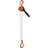 VLP-25-5 VLP Series Lever Puller, 5' Lift, 500 lbs. (0.25 tons) Capacity, Galvanized Steel Chain Planification Entrepots Molloy