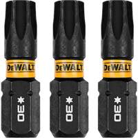 3-Piece FLEXTORQ&reg; Impact Screwdriving Bits, Torx, T-30, 1/4" Drive Planification Entrepots Molloy