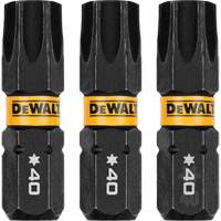 3-Piece FLEXTORQ&reg; Impact Screwdriving Bits, Torx, T-40, 1/4" Drive Planification Entrepots Molloy