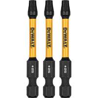 3-Piece FLEXTORQ&reg; Impact Screwdriving Bits, Torx, T-25, 1/4" Drive Planification Entrepots Molloy