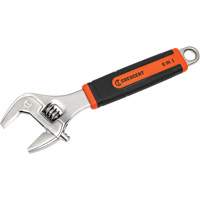 Adjustable Wrench, 8" L, 2-1/5"/31 mm Max Width, Chrome/Polished Planification Entrepots Molloy