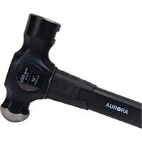 Ball Pein Hammer, 40 oz. Head Weight, Plain Face, Fibreglass Handle Planification Entrepots Molloy