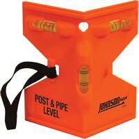 Orange Post & Pipe Level Planification Entrepots Molloy