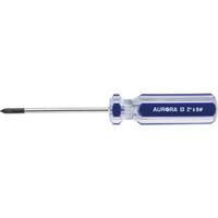 Blue Transparent Striped Philips Screwdriver, #0, Plastic Handle Planification Entrepots Molloy