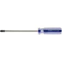 Blue Transparent Striped Philips Screwdriver, #3, Plastic Handle Planification Entrepots Molloy