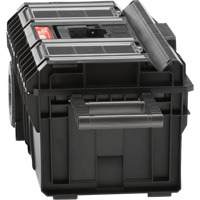 Arx Long Rolling Tool Chest, 31-1/5" x 15-1/5" x 12-7/10", Black Planification Entrepots Molloy