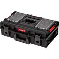 Arx Small Toolbox, 23" x 15" x 7-1/2", Black Planification Entrepots Molloy