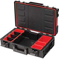 Arx Small Toolbox, 23" x 15" x 7-1/2", Black Planification Entrepots Molloy