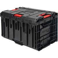 Arx&reg; Single Drawer Toolbox, 11-1/5" W x 18-3/10" D x 9-1/10" H, Black/Red Planification Entrepots Molloy