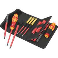 Insulated Screwdriver Set for Slotted Screws, 1000 V, 18 Pcs Planification Entrepots Molloy