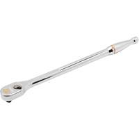 Rochet &agrave; t&ecirc;te chrom&eacute;e enti&egrave;rement polie en goutte avec manche extra long 120XP, Prise de 1/4", Poign&eacute;e Ergonomique Planification Entrepots Molloy