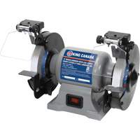 Bench Grinder with LED Lights, 6" Wheel Diameter, 3450 RPM Planification Entrepots Molloy